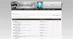 Desktop Screenshot of forums.robotbuzz.fr